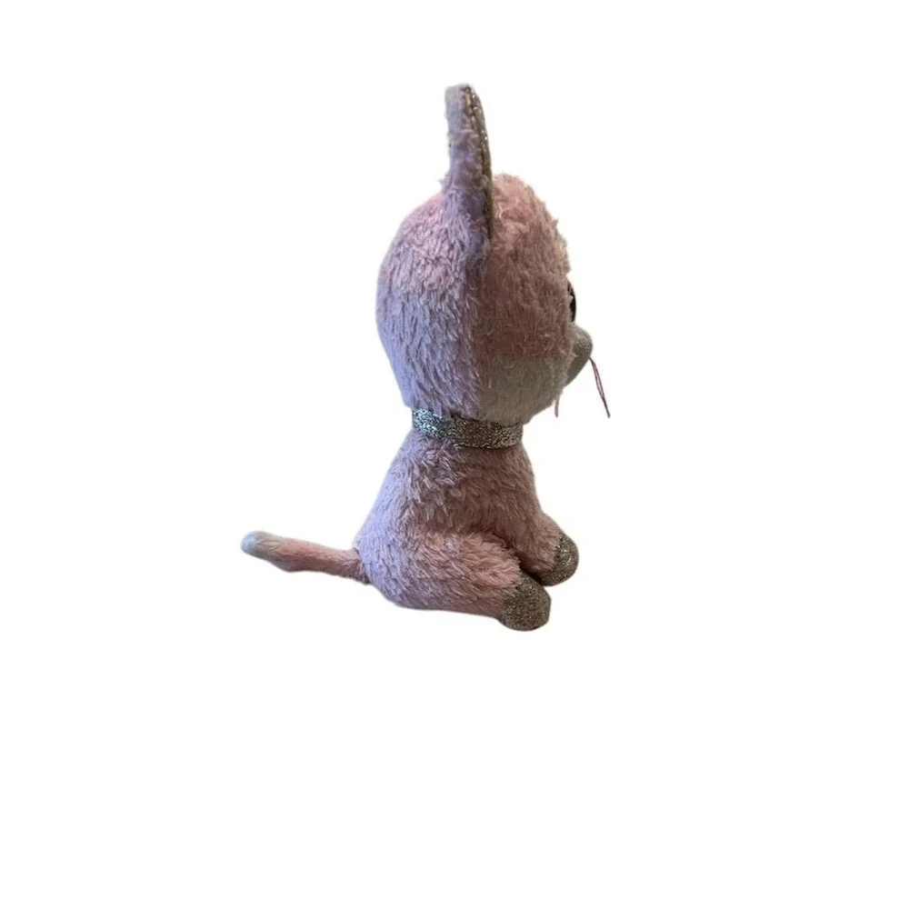 Ty Beanie Boos‎ Fiona the Pink Cat Plush Toy - Picture 3 of 10